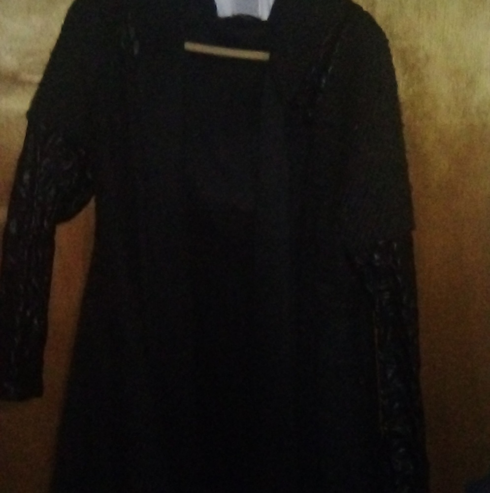 Long black fall sweater By Punk Rave